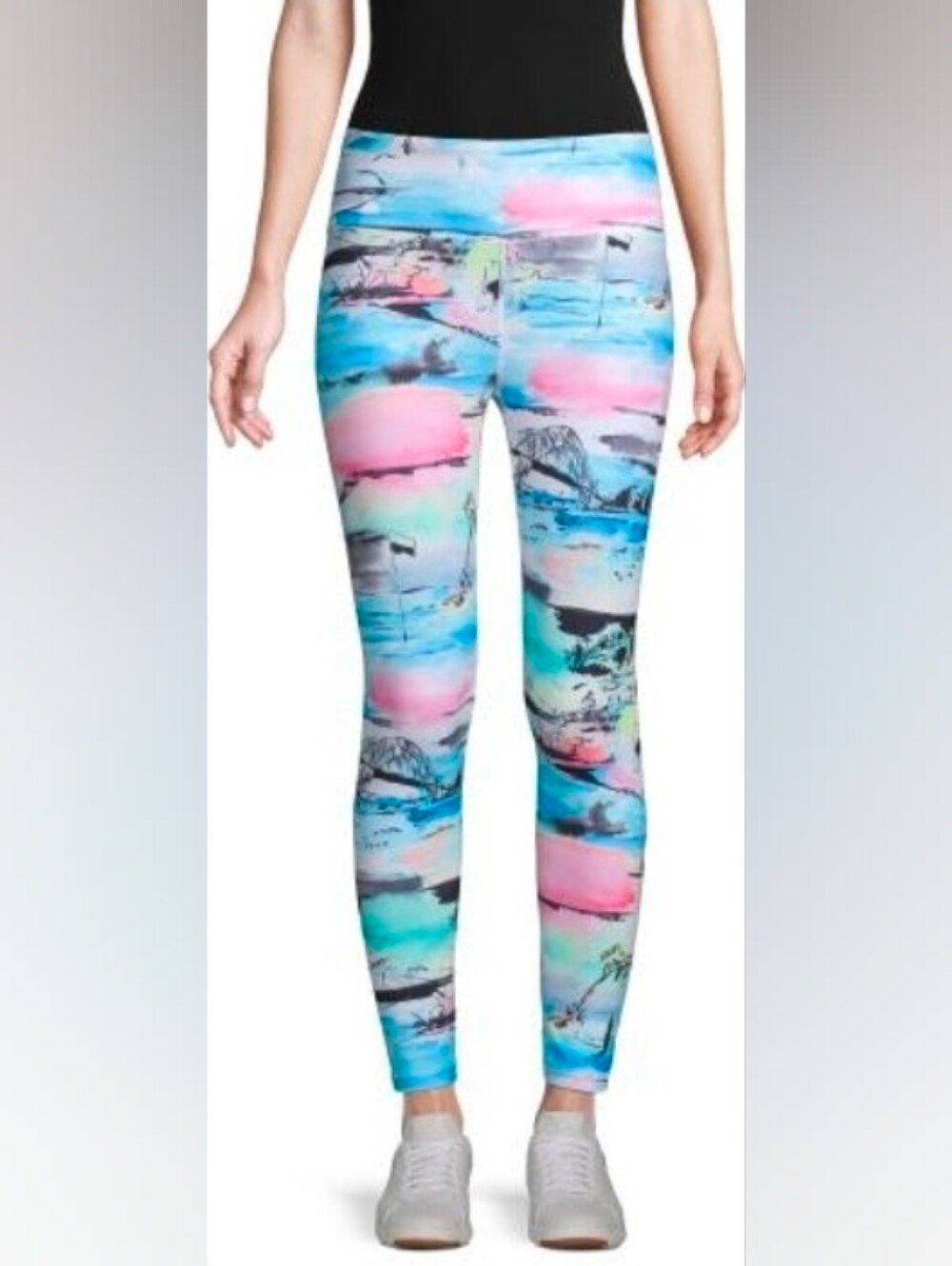 Nanette Lepore Aussie Hero Print Active Leggings
